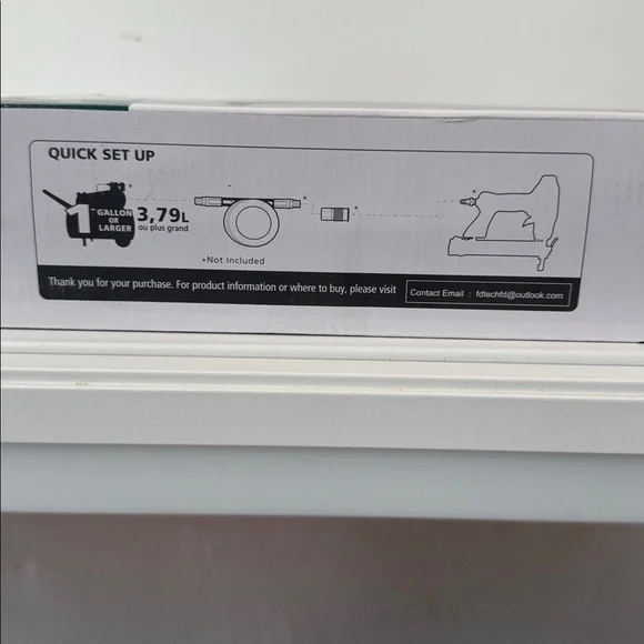 NIB!!!! Never opened . 2-in-1 Nailer and Stapler Kit - Picture 3 of 4